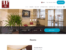 Tablet Screenshot of hotelpatavium.it